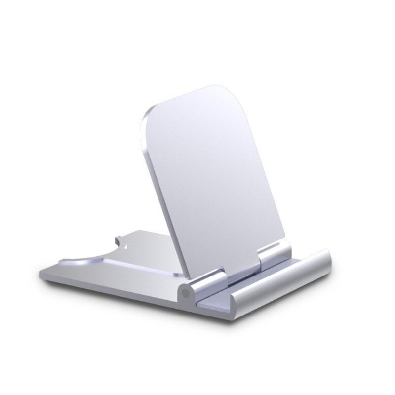 Desk univerzální stojánek na mobilní telefon - stříbrný