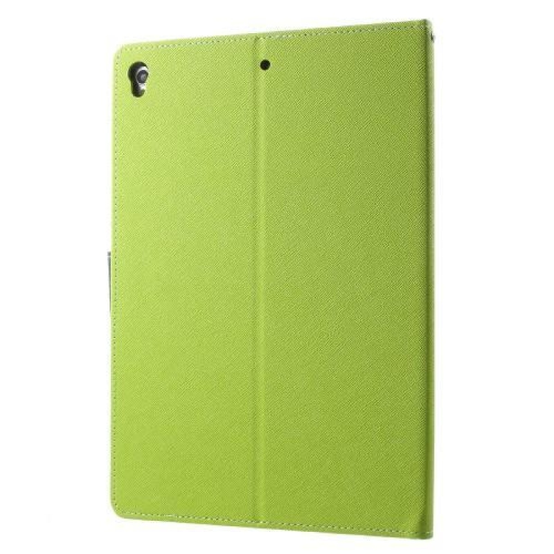 Diary PU kožené pouzdro na iPad Pro 10.5 - zelené