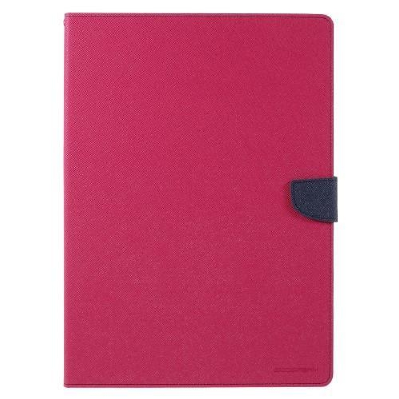 Diary PU kožené pouzdro na iPad Pro 12.9 - rose