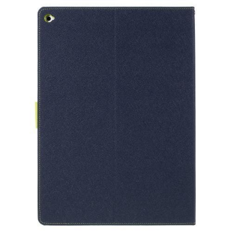 Diary PU kožené pouzdro na iPad Pro 12.9 - tmavěmodré