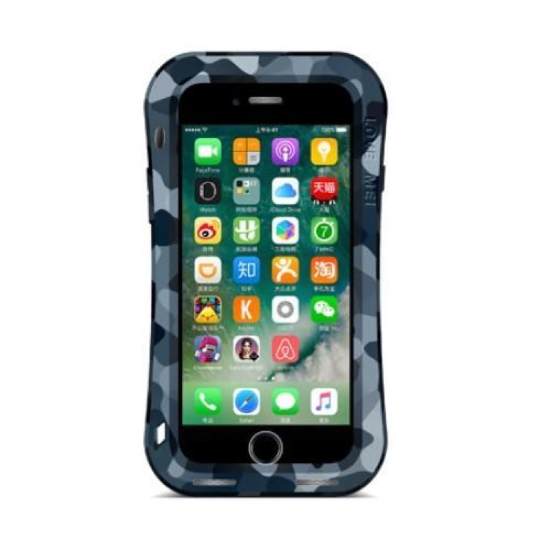 Disturb odolný hybridní obal na iPhone 7 Plus a 8 Plus - džungle