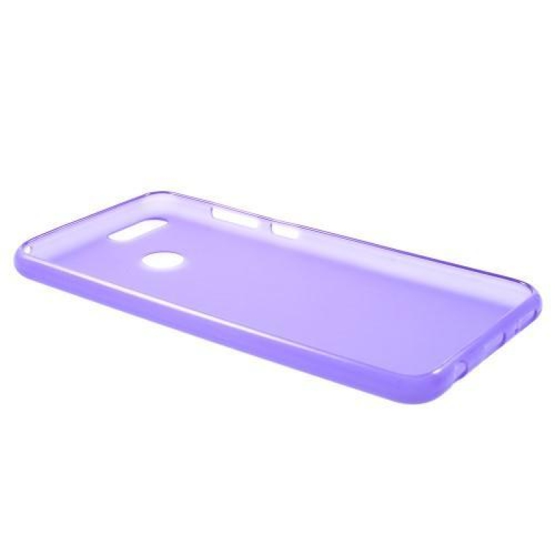 Double matný gelový obal na mobil Honor 7X - fialový