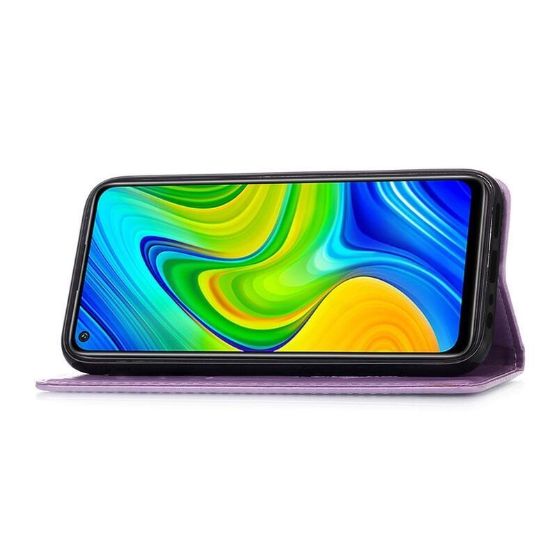 Dream PU kožené peněženkové pouzdro na mobil Xiaomi Mi 11 - fialové