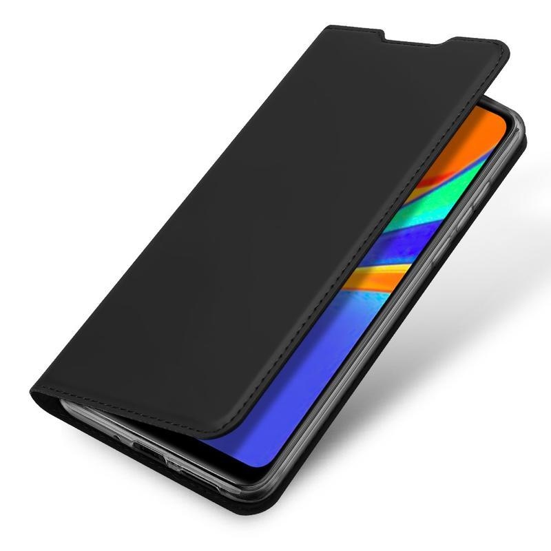 DUX elegantní PU kožené pouzdro na mobil Xiaomi Redmi 9C - černé