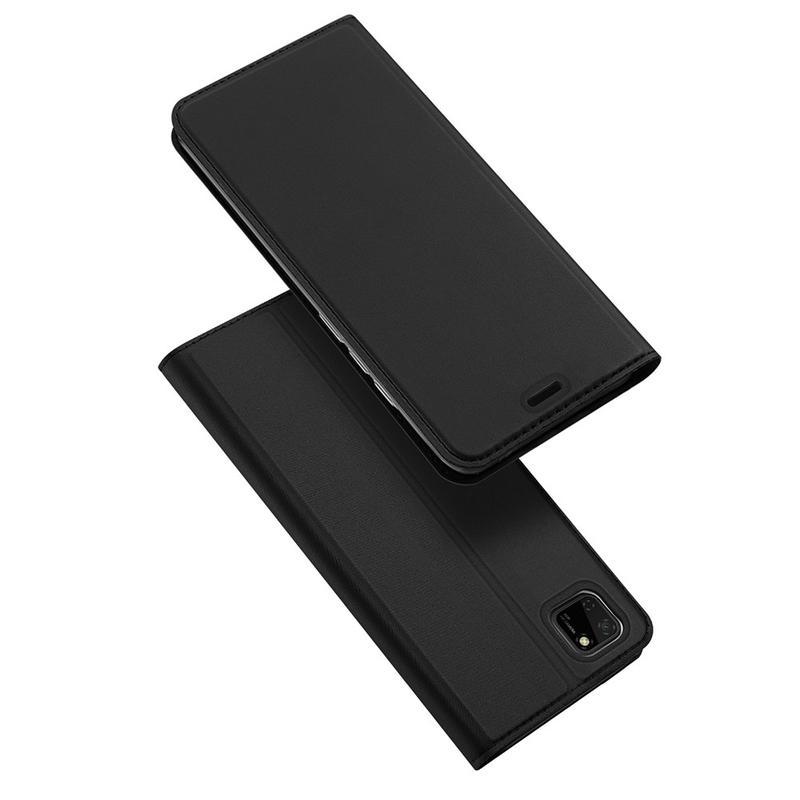 DUX PU kožené pouzdro na mobil Huawei Y5p/Honor 9S - černé