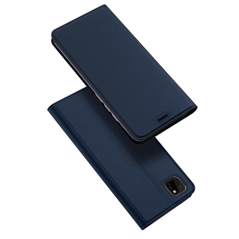 DUX PU kožené pouzdro na mobil Huawei Y5p/Honor 9S - tmavěmodré