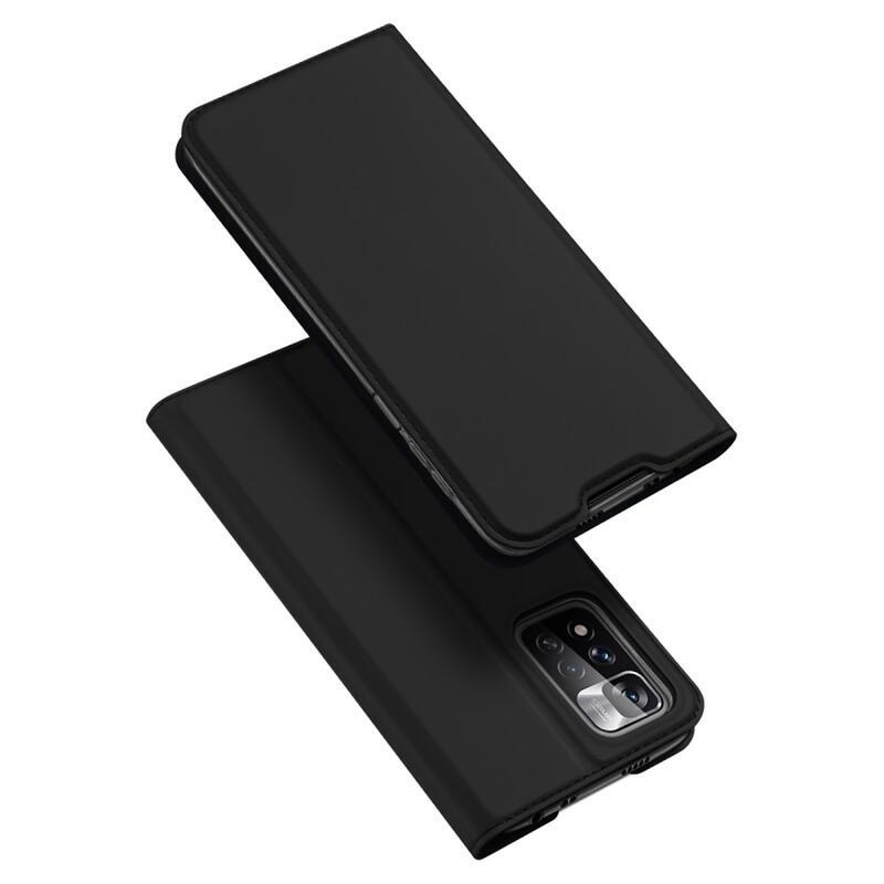 DUX PU kožené pouzdro na mobil Xiaomi Redmi Note 11 Pro+ 5G - černé