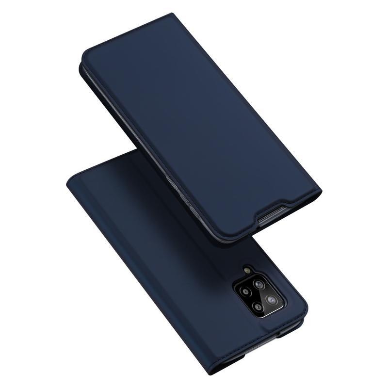 DUX PU kožené pouzdro pro mobil Samsung Galaxy A42 5G - tmavěmodré