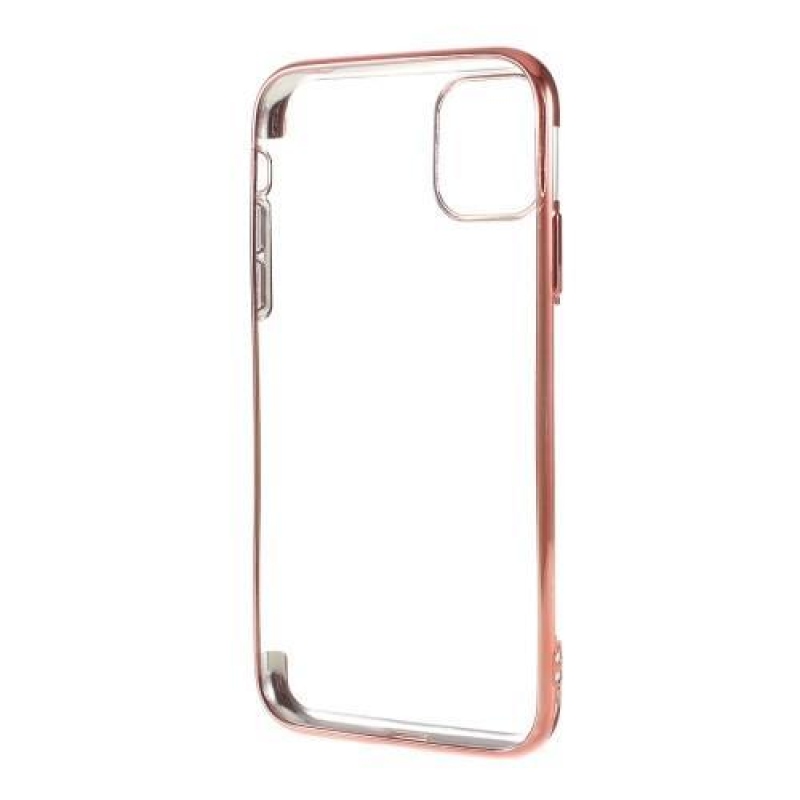 Edge gelový obal na mobil Apple iPhone 11 Pro Max 6.5 (2019) - růžovozlatý