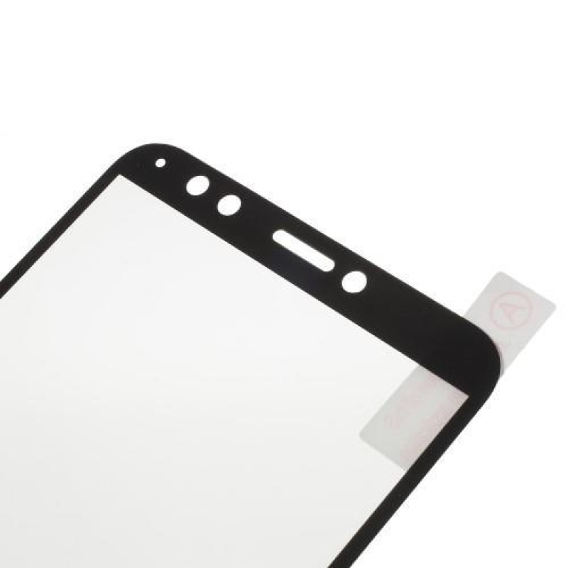 FCG celoplošné tvrzené sklo na mobil Honor 7C - černé