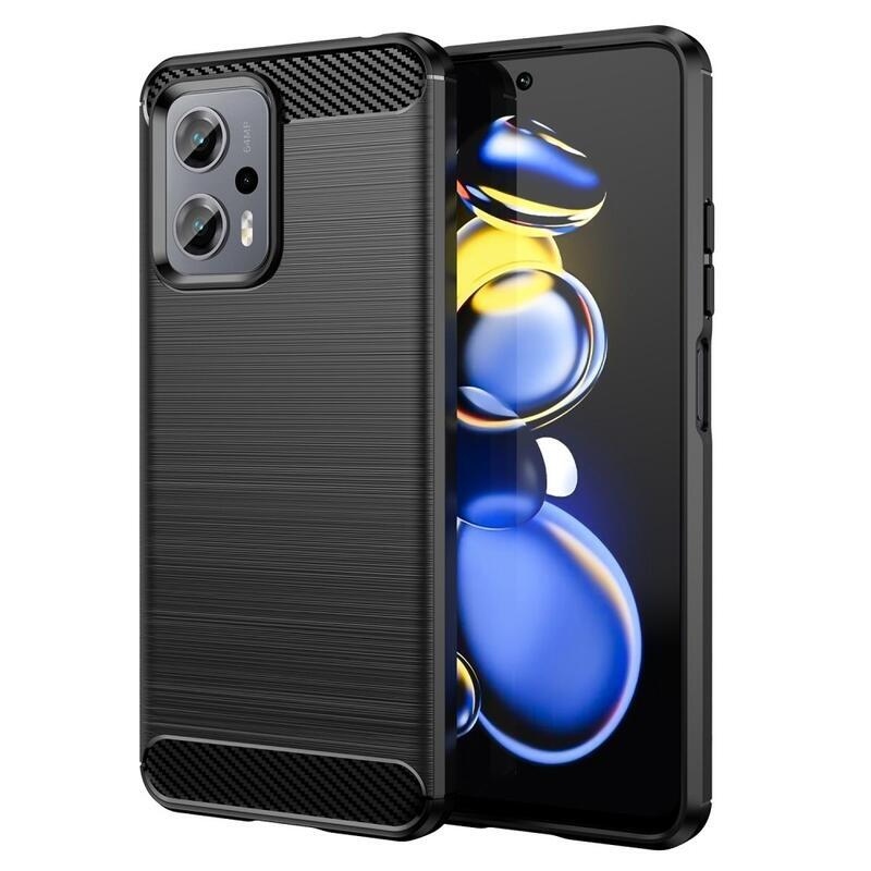 Fiber odolný gelový obal na mobil Xiaomi Poco X4 GT 5G - černý