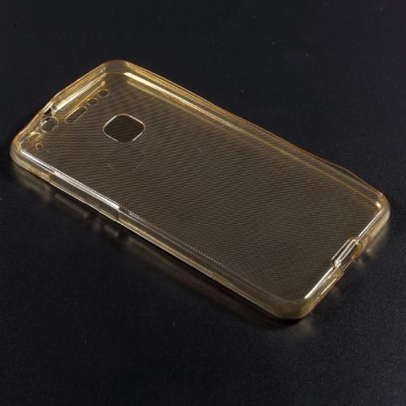 Fix oboustranný gelový obal na Huawei P10 Lite - zlatý