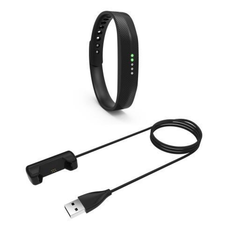 Flex nabíjecí USB kabel pro Fitbit Flex 2 - černý