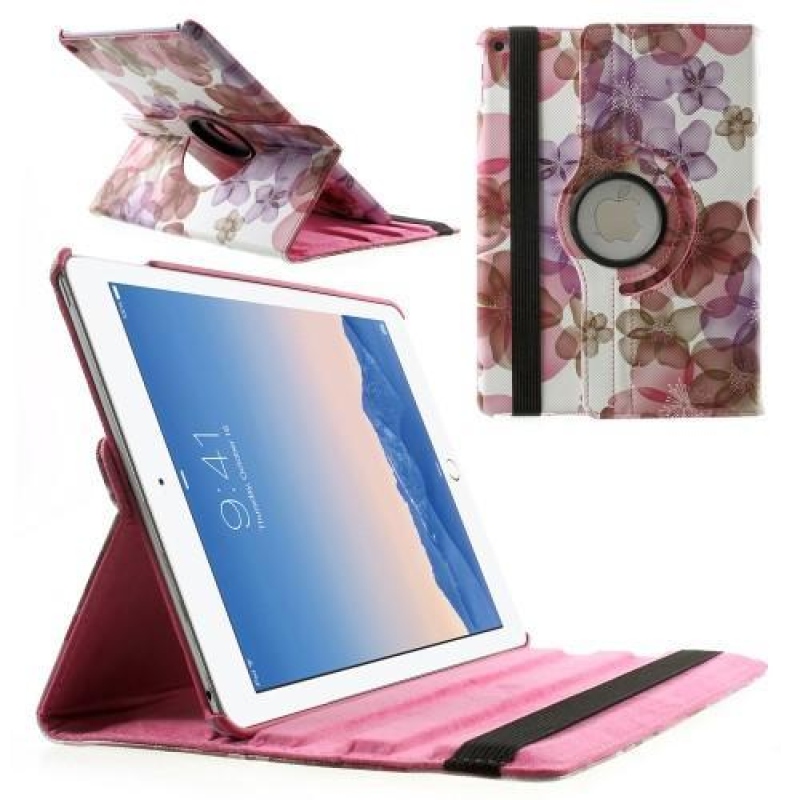 Flowe kvetoucí pouzdro na iPad Air 2 - růžové