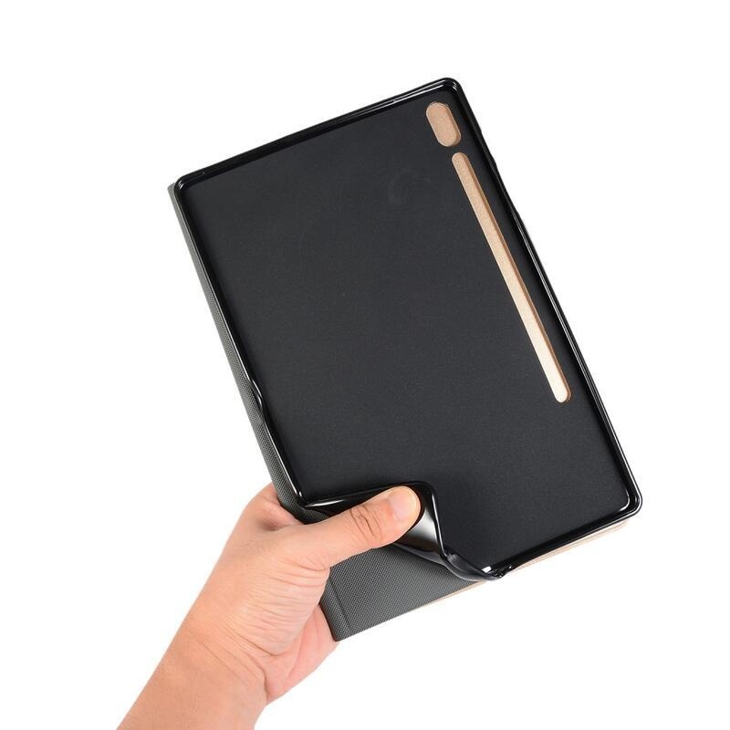 Fold polohovatelné pouzdro na Samsung Galaxy Tab S8 Ultra - černé