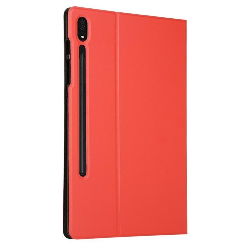Fold polohovatelné pouzdro na Samsung Galaxy Tab S8 Ultra - červené