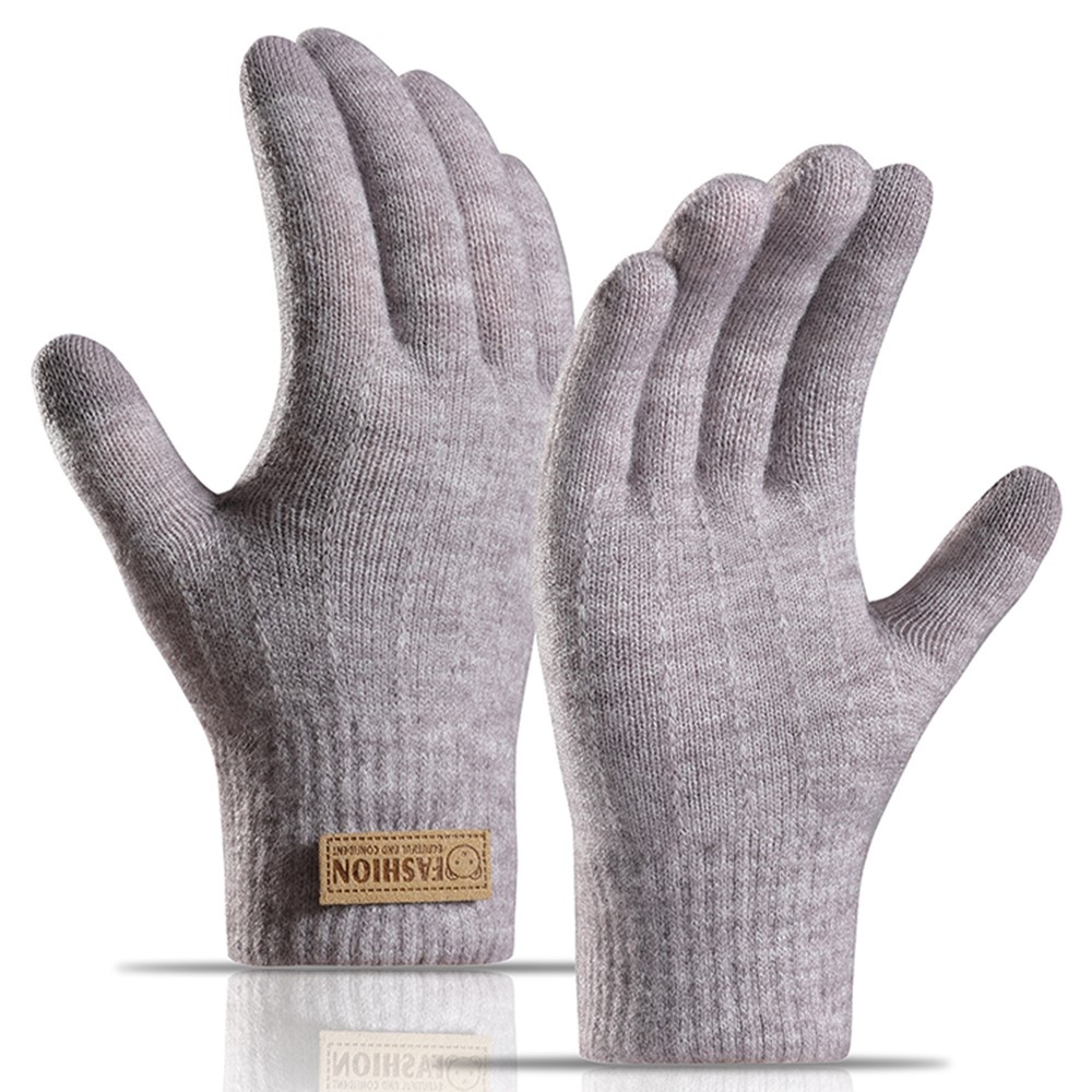 Bear dámské dotykové zimní rukavice - světlefialové