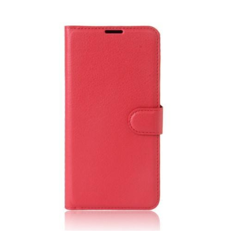 Gaines PU kožené pouzdro na Sony Xperia L1 - červené