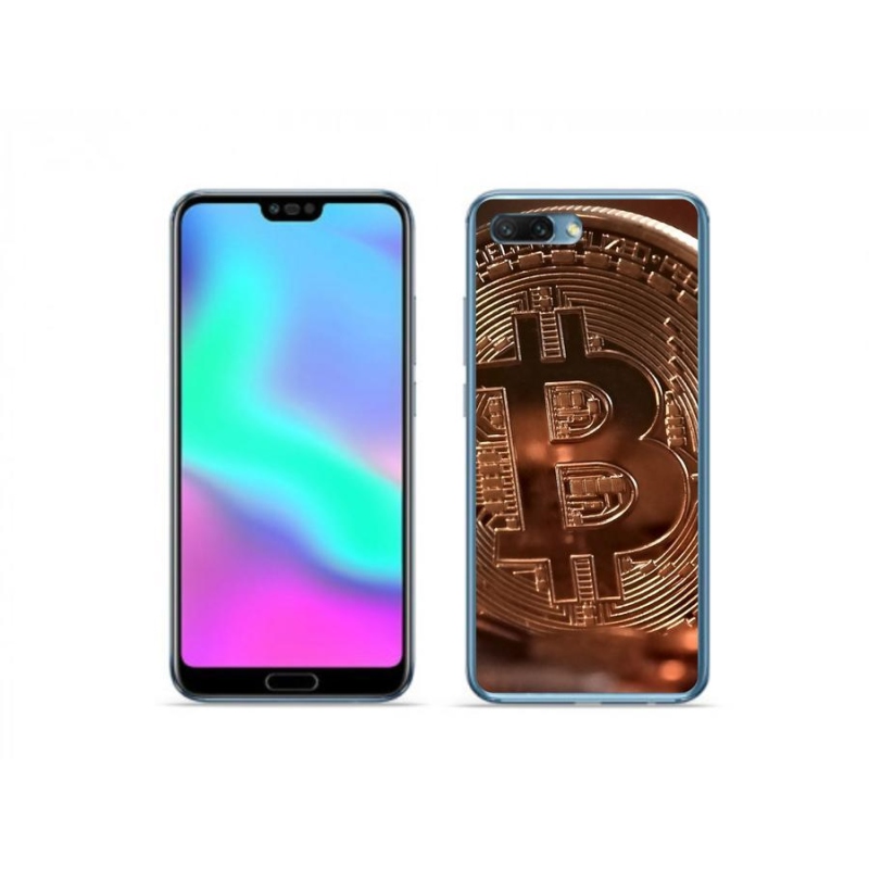 Gelové pouzdro mmCase na mobil Honor 10 - bitcoin
