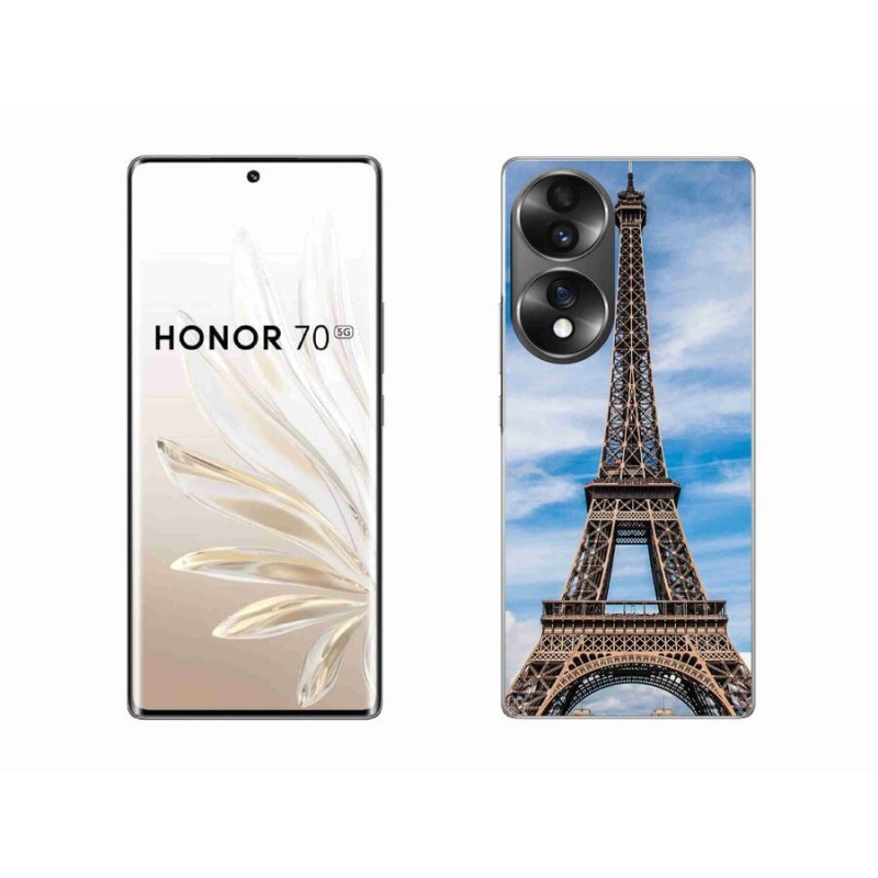 Gelové pouzdro mmCase na mobil Honor 70 - eiffelova věž 4