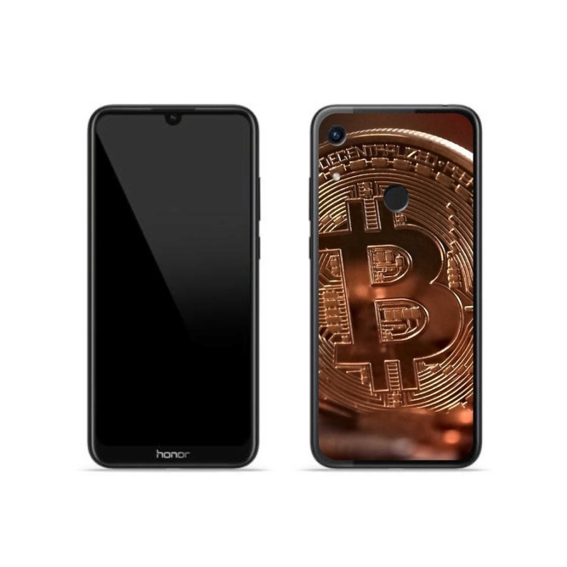 Gelové pouzdro mmCase na mobil Honor 8A - bitcoin