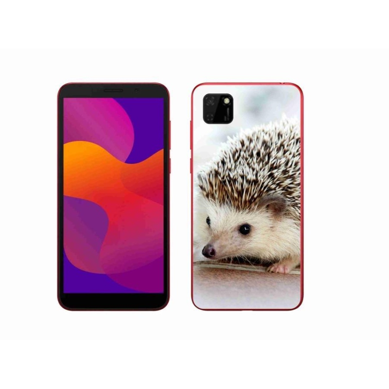 Gelové pouzdro mmCase na mobil Honor 9S - ježek