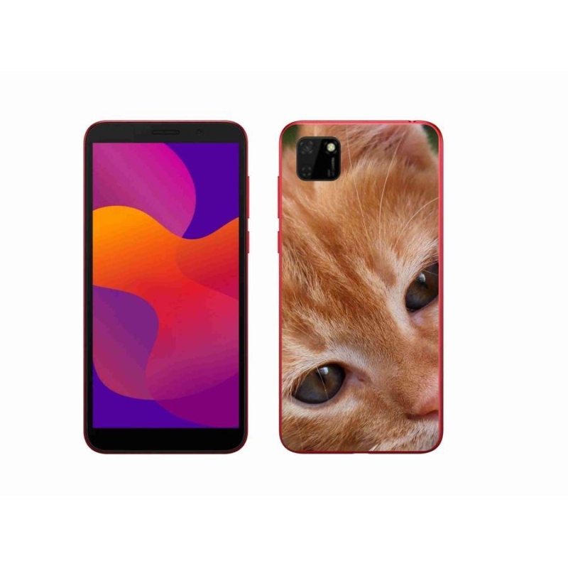 Gelové pouzdro mmCase na mobil Honor 9S - zrzavé kotě