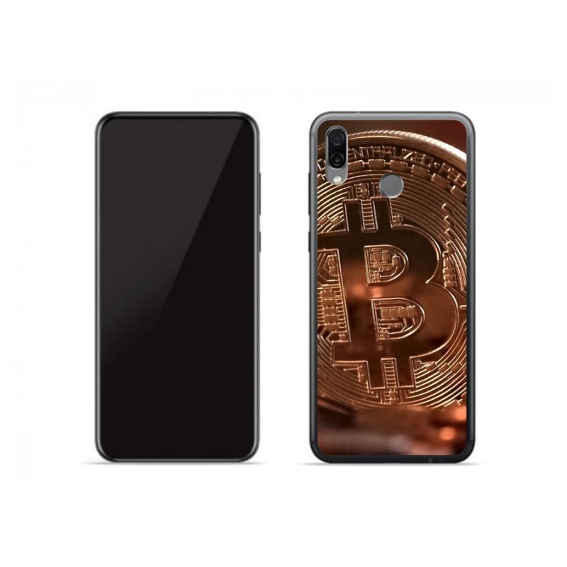 Gelové pouzdro mmCase na mobil Honor Play - bitcoin