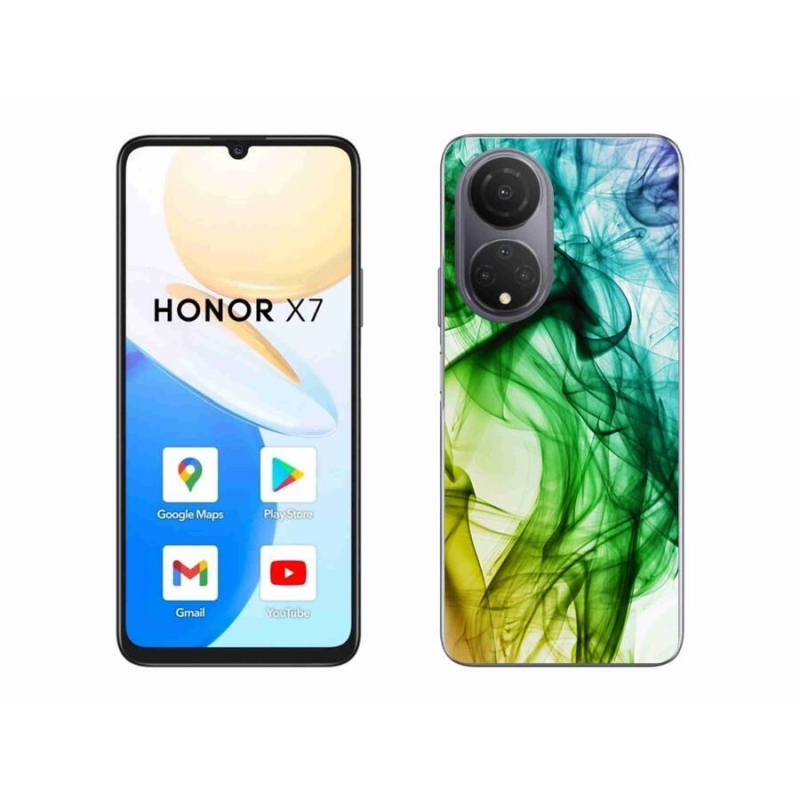 Gelové pouzdro mmCase na mobil Honor X7 - abstraktní vzor 3