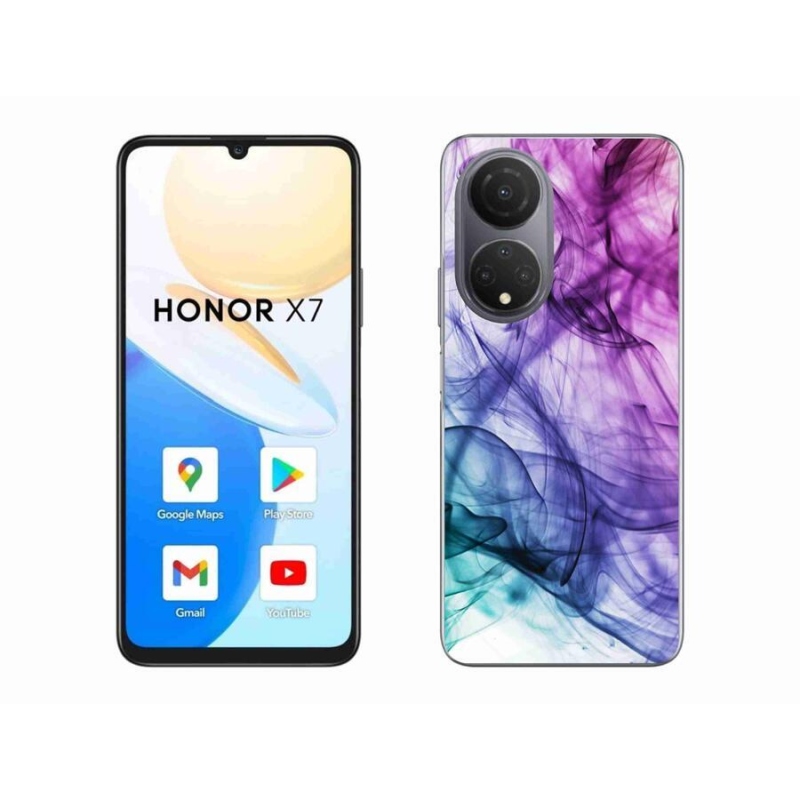 Gelové pouzdro mmCase na mobil Honor X7 - abstraktní vzor