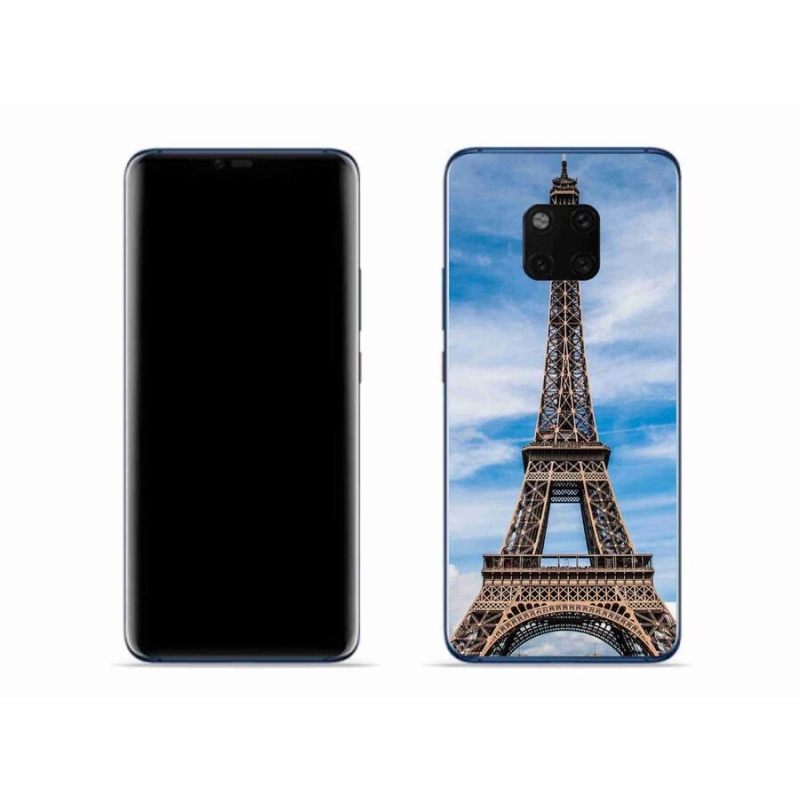 Gelové pouzdro mmCase na mobil Huawei Mate 20 Pro - eiffelova věž 4