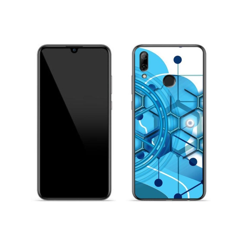 Gelové pouzdro mmCase na mobil Huawei P Smart (2019) - abstraktní vzor 2