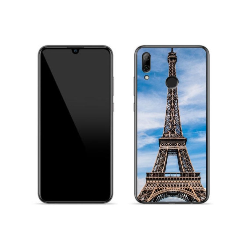 Gelové pouzdro mmCase na mobil Huawei P Smart (2019) - eiffelova věž 4