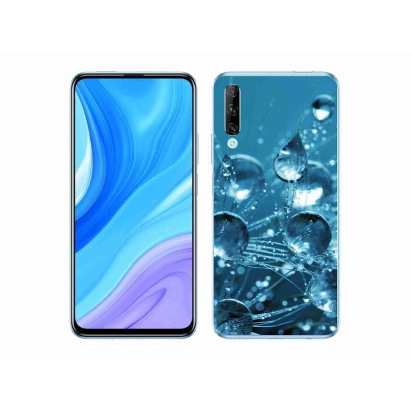 Gelové pouzdro mmCase na mobil Huawei P Smart Pro (2019) - kapky vody