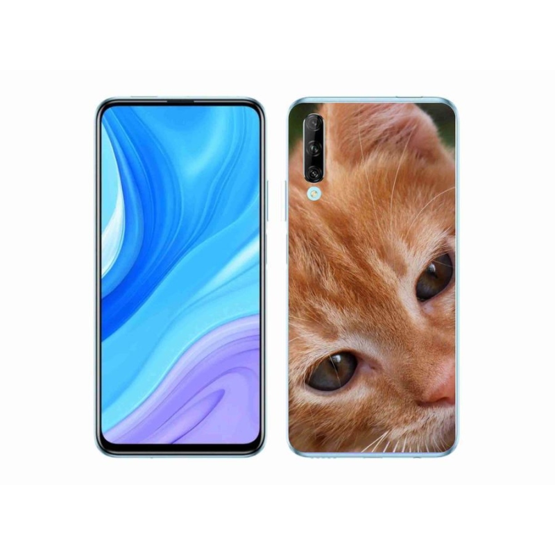 Gelové pouzdro mmCase na mobil Huawei P Smart Pro (2019) - zrzavé kotě