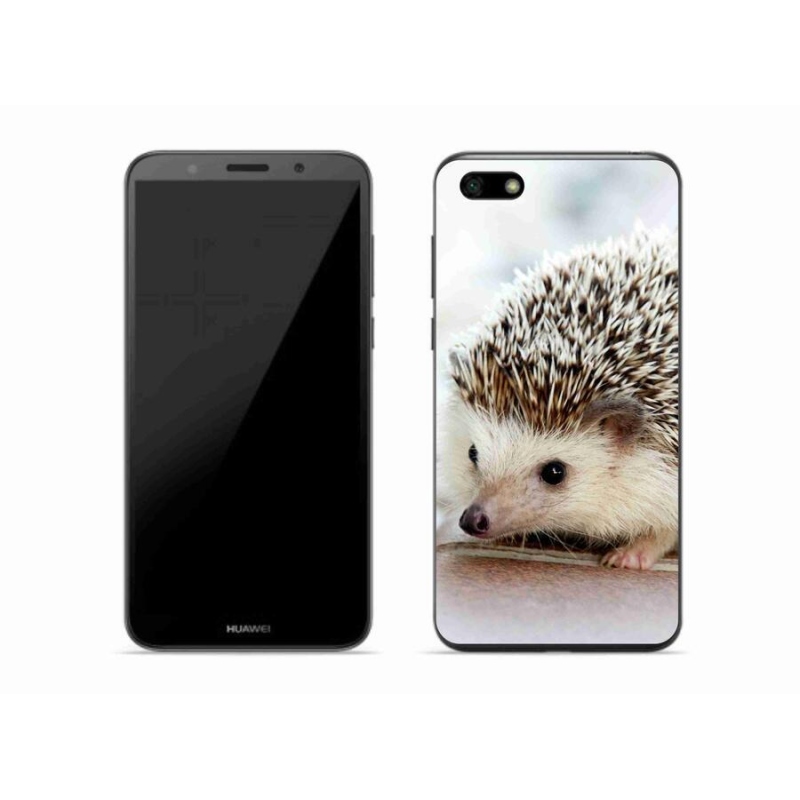 Gelové pouzdro mmCase na mobil Huawei Y5 (2018) - ježek