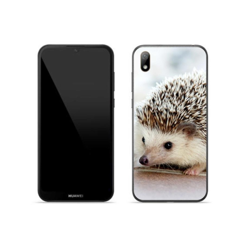 Gelové pouzdro mmCase na mobil Huawei Y5 (2019) - ježek