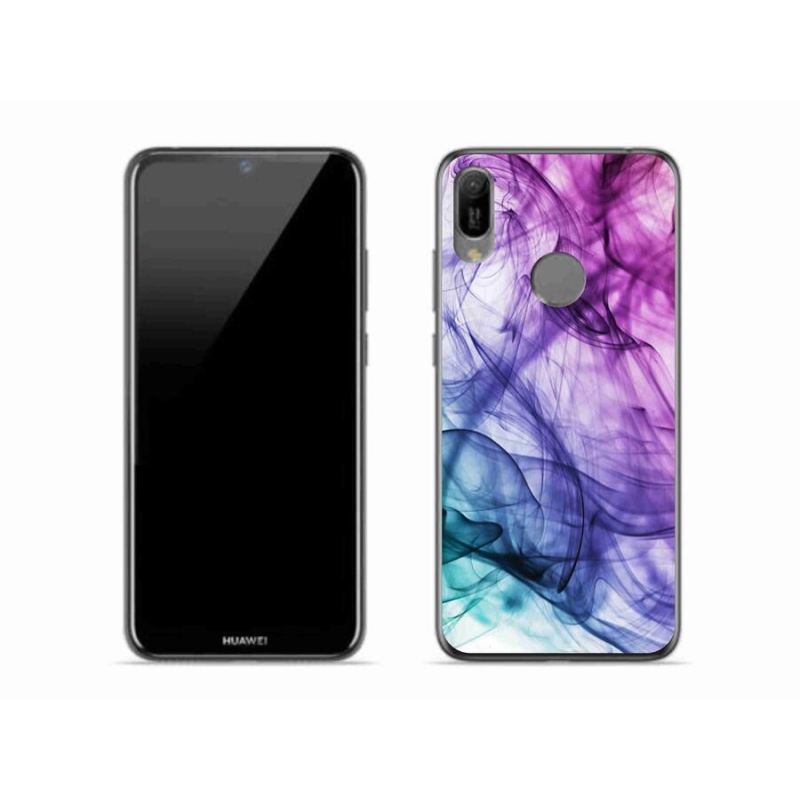 Gelové pouzdro mmCase na mobil Huawei Y6 (2019) - abstraktní vzor