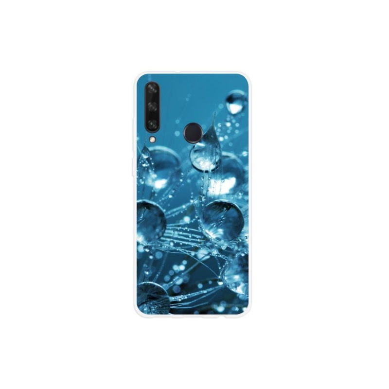 Gelové pouzdro mmCase na mobil Huawei Y6p - kapky vody