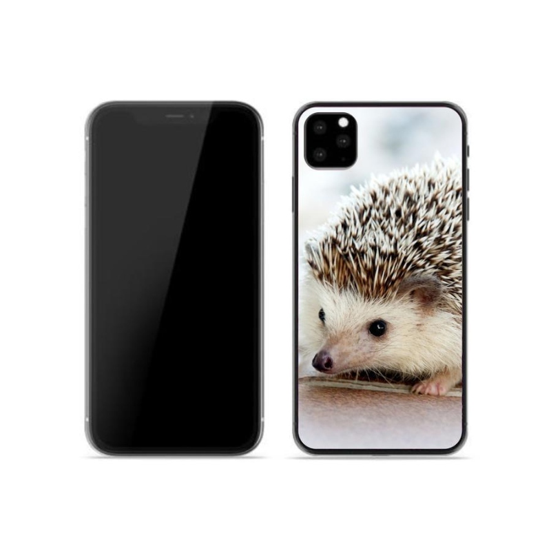Gelové pouzdro mmCase na mobil iPhone 11 Pro - ježek