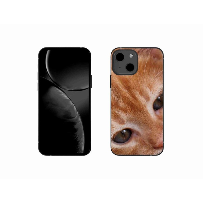 Gelové pouzdro mmCase na mobil iPhone 13 mini 5.4 - zrzavé kotě
