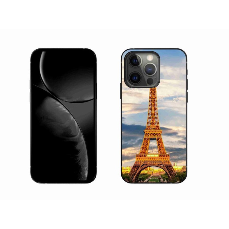 Gelové pouzdro mmCase na mobil iPhone 13 Pro 6.1 - eiffelova věž 3