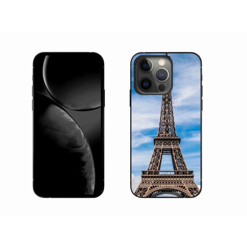 Gelové pouzdro mmCase na mobil iPhone 13 Pro 6.1 - eiffelova věž 4