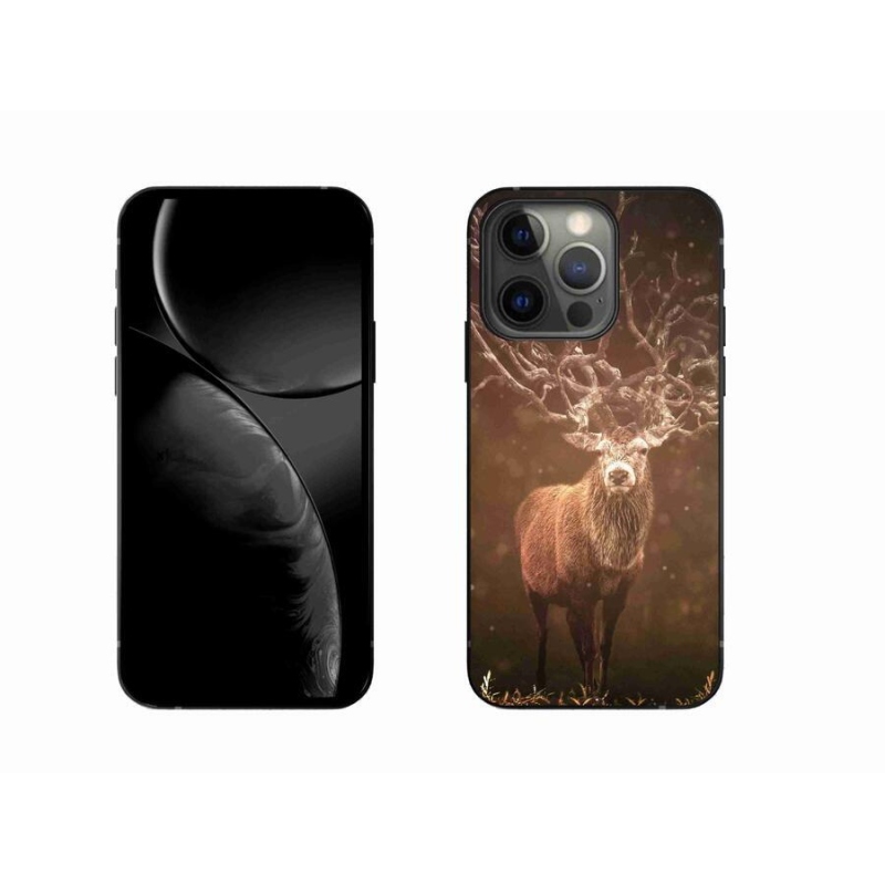 Gelové pouzdro mmCase na mobil iPhone 13 Pro 6.1 - jelen v záři