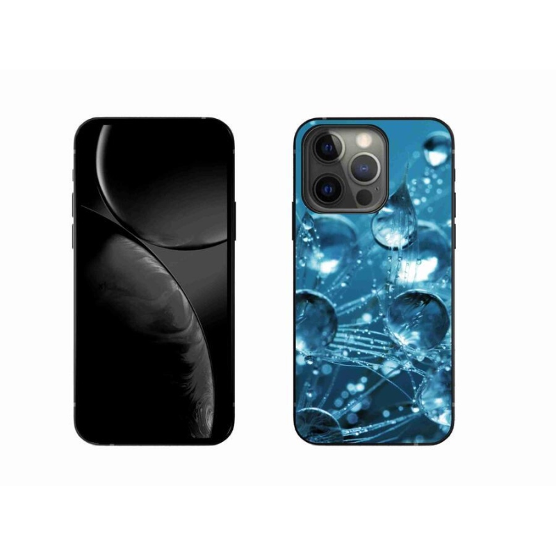 Gelové pouzdro mmCase na mobil iPhone 13 Pro 6.1 - kapky vody