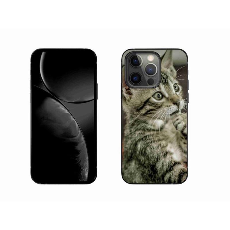 Gelové pouzdro mmCase na mobil iPhone 13 Pro 6.1 - roztomilá kočka
