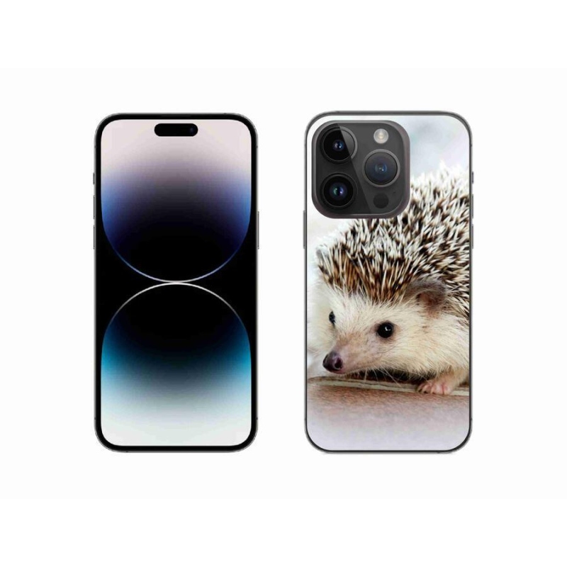 Gelové pouzdro mmCase na mobil iPhone 14 Pro 6.1 - ježek