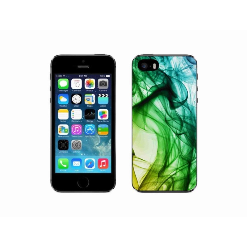 Gelové pouzdro mmCase na mobil iPhone 5/5s - abstraktní vzor 3