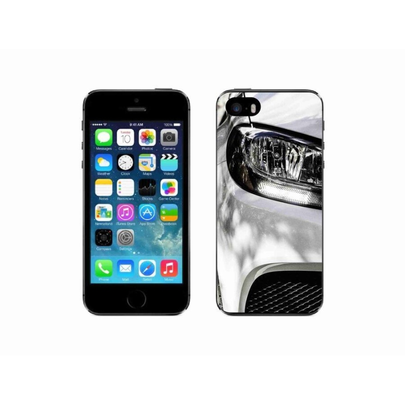Gelové pouzdro mmCase na mobil iPhone 5/5s - auto