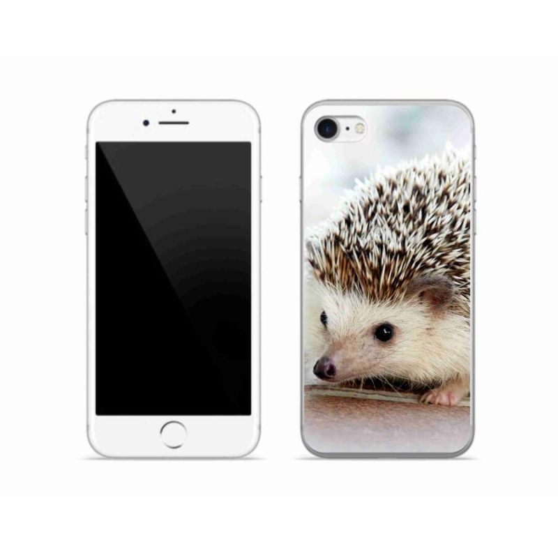 Gelové pouzdro mmCase na mobil iPhone SE (2022) - ježek